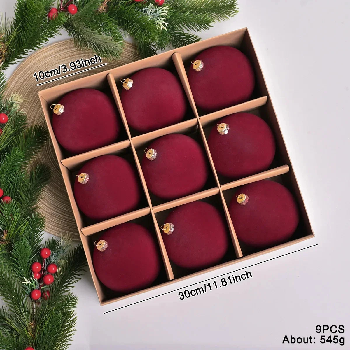 Luxurious Velvet Christmas Ball Ornaments™